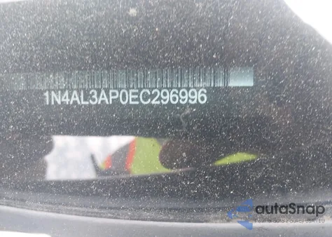 2014 Nissan Altima 2.5 Sv from USA, damaged, VIN 1N4AL3AP0EC296996